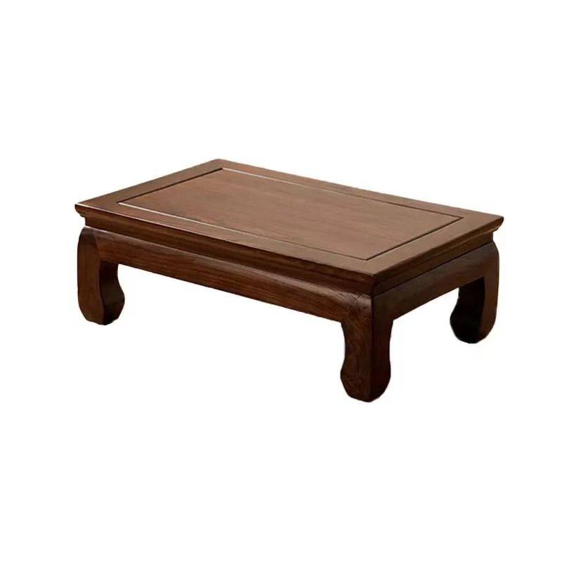 Solid wood old elm kang table, kang table, low , dining, dining , bay window tatami table