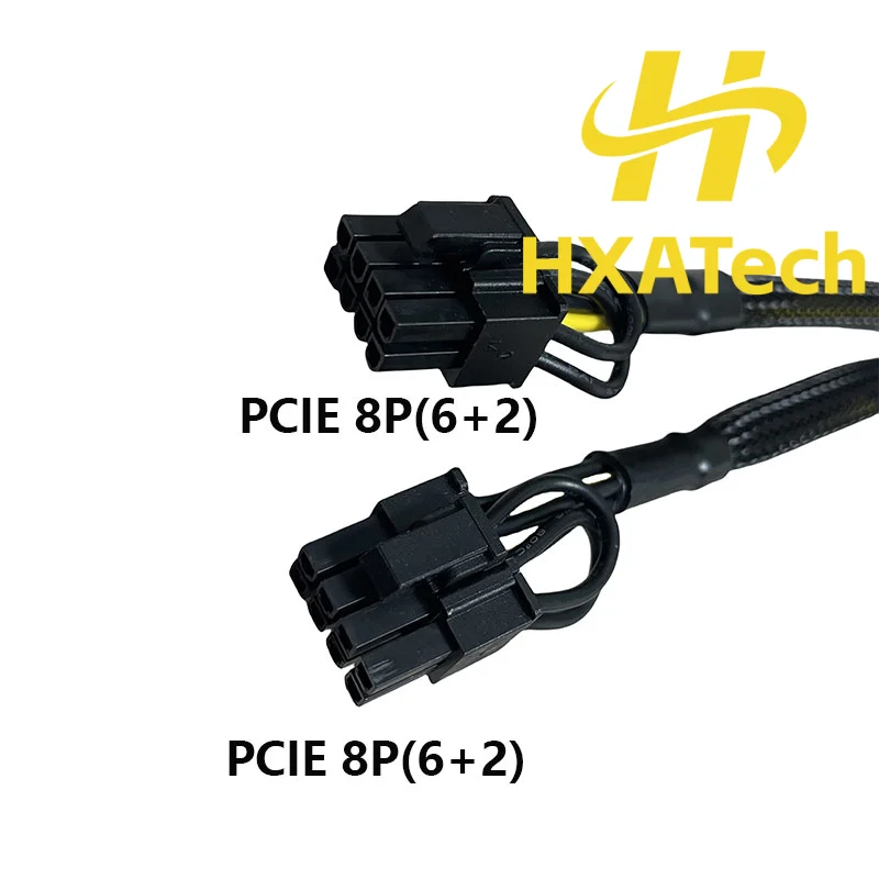 HXATech- High Quality PSU Mini 8pin to 8pin+8pin PCIE GPU Video Card Power Supply Cable for HP DL380 DL388 G10 and GPU A10 4090