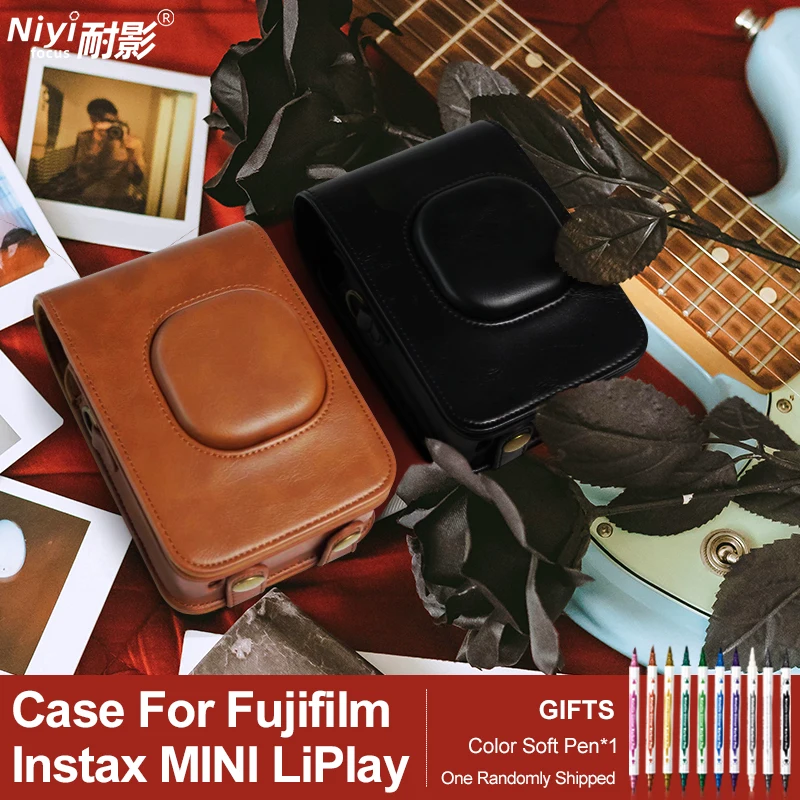 Fuji Instant Digital Film Photo Camera Case PU Case for Fujifilm Instax Mini 11 12 40 90 Square 6 SQ6 20 SQ20 Liplay Fuji Camera