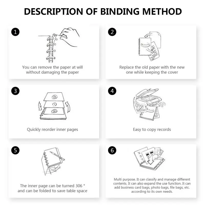 Expansion Discs 24mm Disc Book Binder Rings Mushroom Hole Disc Buckle Hoop Office Book Rings For Albums Scrapbooking And Crafts