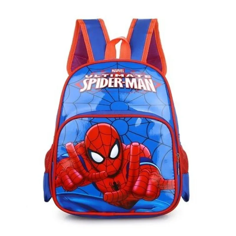 

MINISO Spider-Man Kids Backpack for Grades 1-3 Student Cute Cartoon Super Cool Large Capacity School Bag for Kindergarten Boys