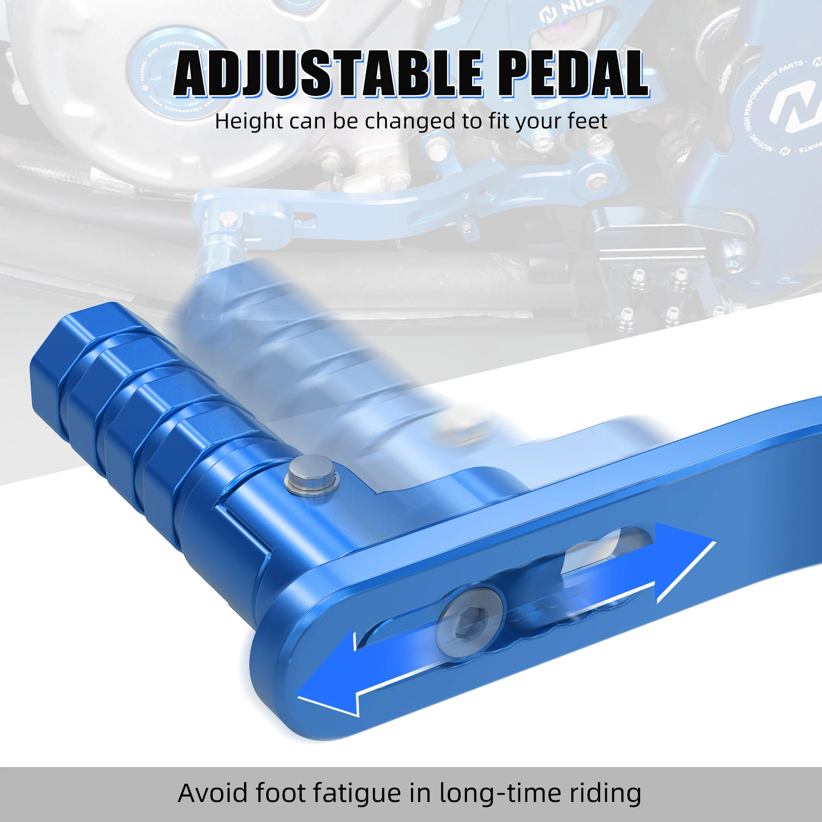 NICECNC For Yamaha Raptor 700R 2013-2026 Shifter Shift Level Pedal Aluminum Spring Rebound Adjustable ATV Accessories
