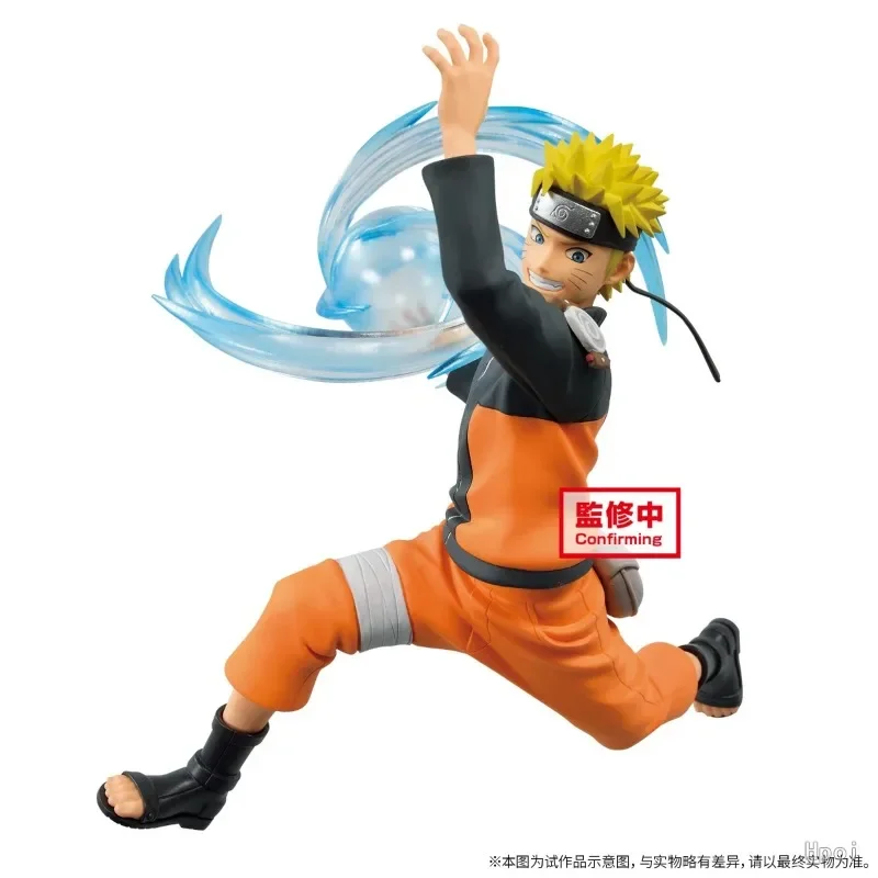 Em estoque bandai naruto shippuden uzumaki efetreme batalha pose rasengan cena modelo brinquedo presente coleção anime figura de ação