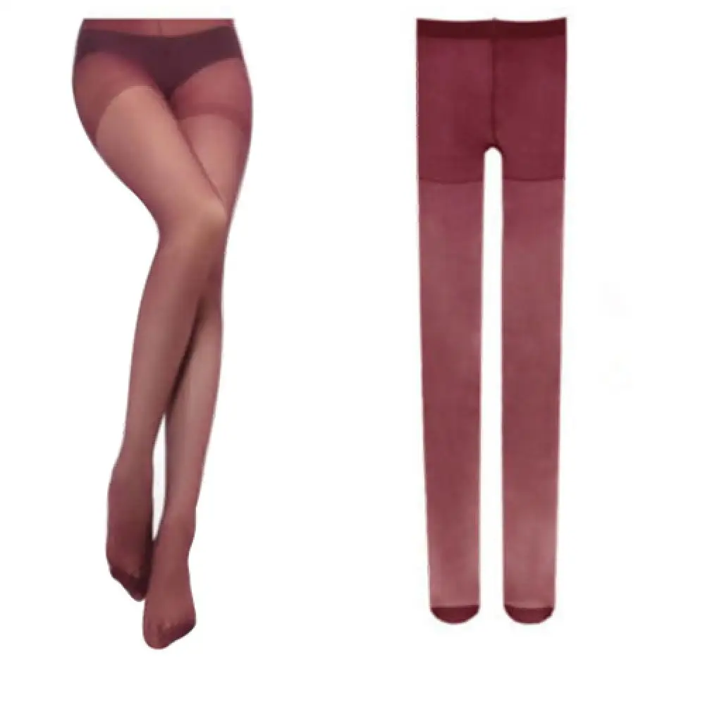Rajstopy Plus Size Kobiety Seksowna moda Candy Color Sheer Velvet Rajstopy Pończochy Długie rajstopy Legginsy