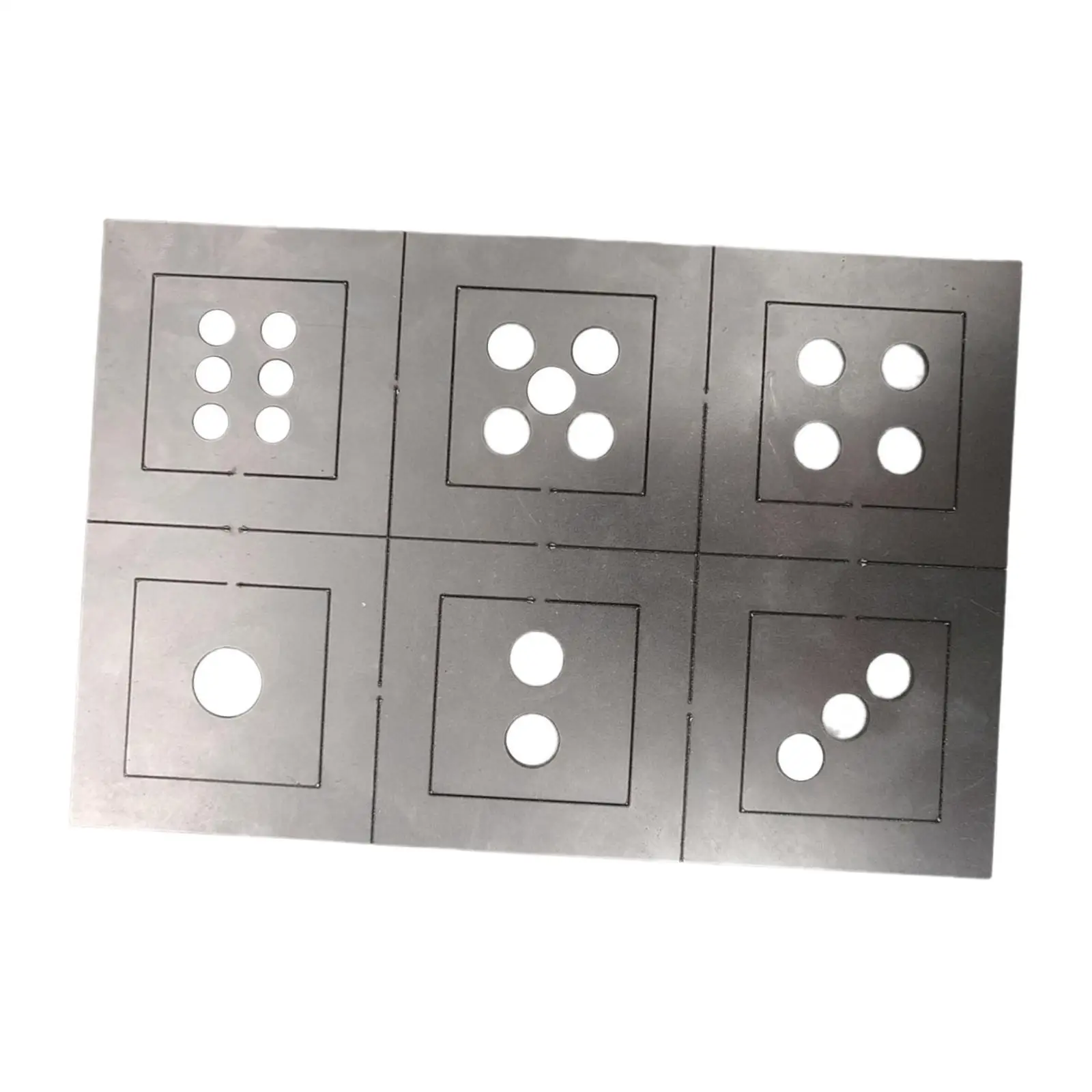 Kit cubo per pratica di saldatura per principianti Acciaio inossidabile 2,6x2,6x2,6 pollici