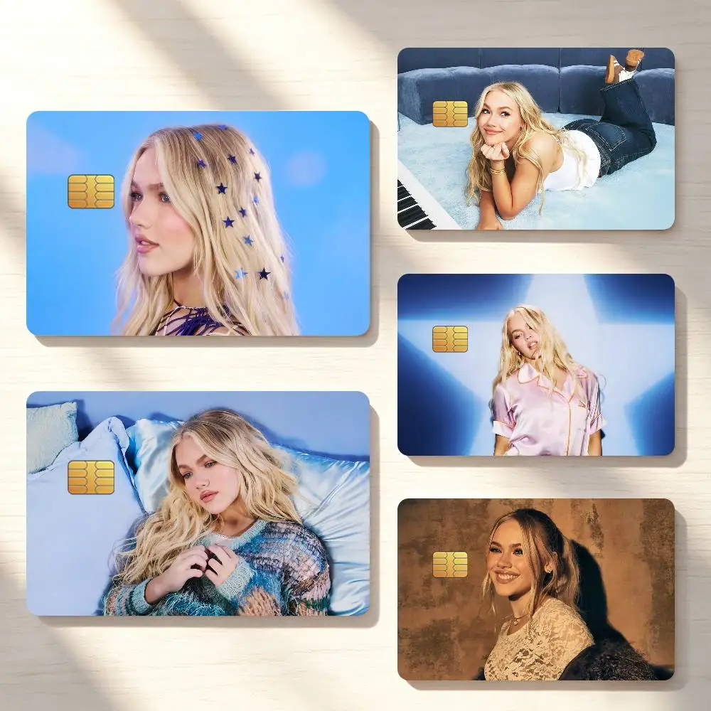 Singer F-Freya Skye Stardust Credit Card Sticker Waterproof Anti-Scratch 4PCS Bank Debit Traffic Cover Decoration