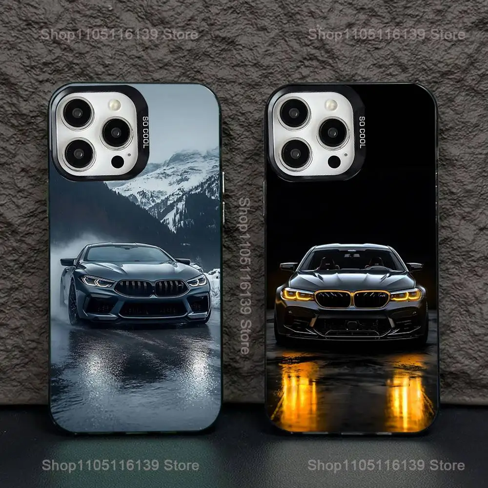 

Black White for B-BMW-W Phone Case For iPhone 16,15,14,13,12,11,Pro,XS,Max,Plus,Mini,SE Black Candy Matte Shockproof Cover