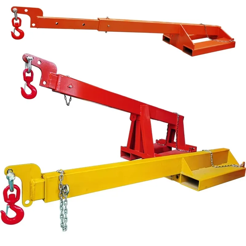 Stone Machinery New Mobile Crane Extended Forklift Arm Hot Sale Fork Steel