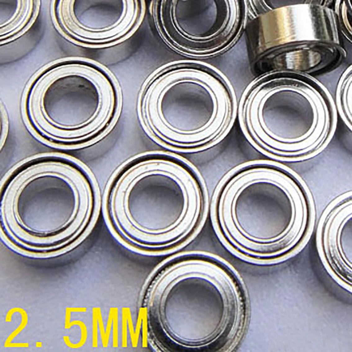 Bearing ID kecil 1mm 1.5mm 2.5mm, Model kursi bantalan Model Mini DIY, Aksesori kendaraan mobil mainan