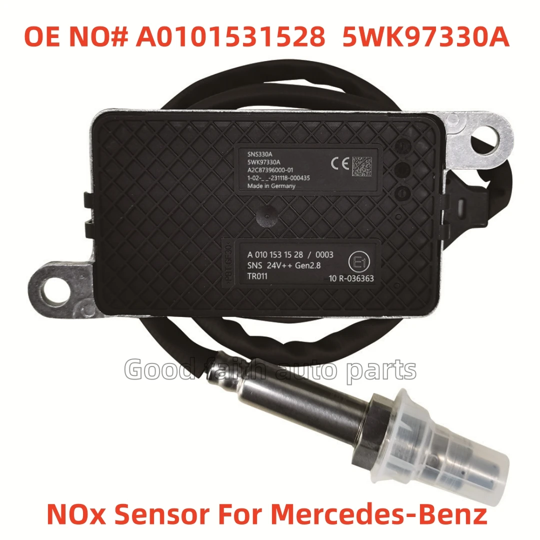 

5WK97330A 5WK9 7330A A0101531528 A 010 153 15 28 Nitrogen Oxygen Sensor For Mercedes Benz Truck ATEGO 3 TOURO ACTROS ECONIC