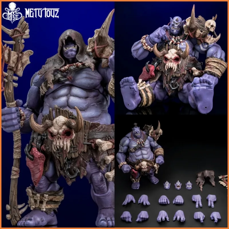 

2026 NEW IN STOCK HIPLAY Metytoyz 1/10 Adventurer's World Crusher Ogre Mage Ancient Rune Prophet - Golash Action Figure Toys