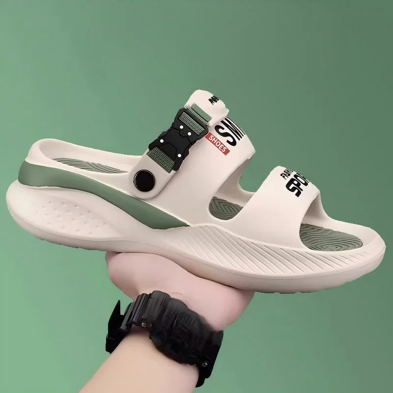 Summer wear anti-slip outdoor sandals, suitable for both beach and casual use, with thick soles