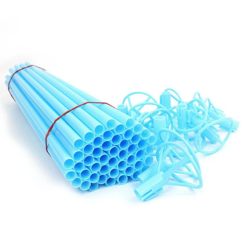 

10pcs Colorful Balloon Sticks Holders With Cups Party Wedding Festival Decoration Balloon Accessories For Birthday