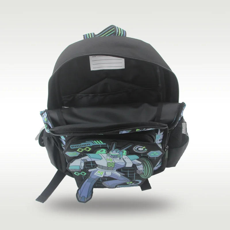 Australian Shield Medium Backpack Boys' Large Capacity Waterproof Multi-purpose Storage Bag Lightweight Travel Bag Festival Gift view 3