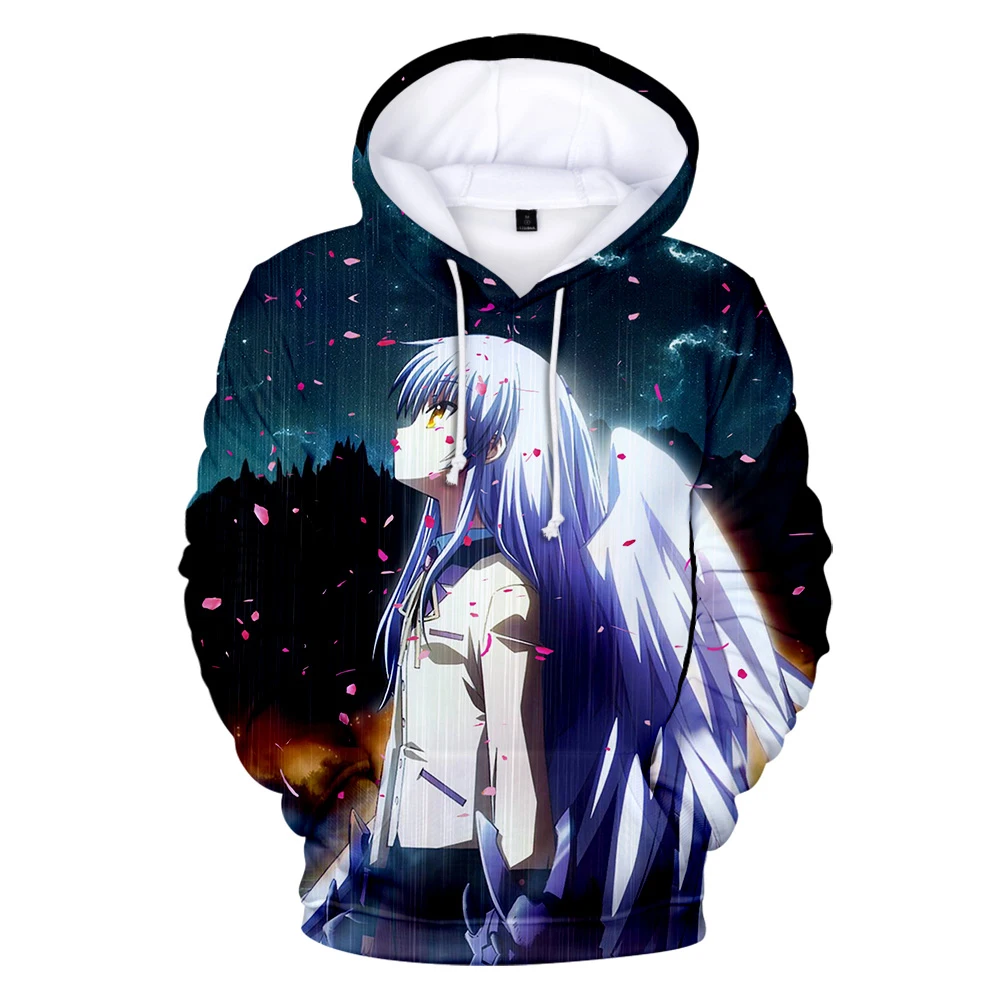 

Anime Angel Beats 3D Printed Fashion Hoodies Women/Men Long Sleeve Hooded Sweatshirt Casual Harajuku Streetwear Clothes