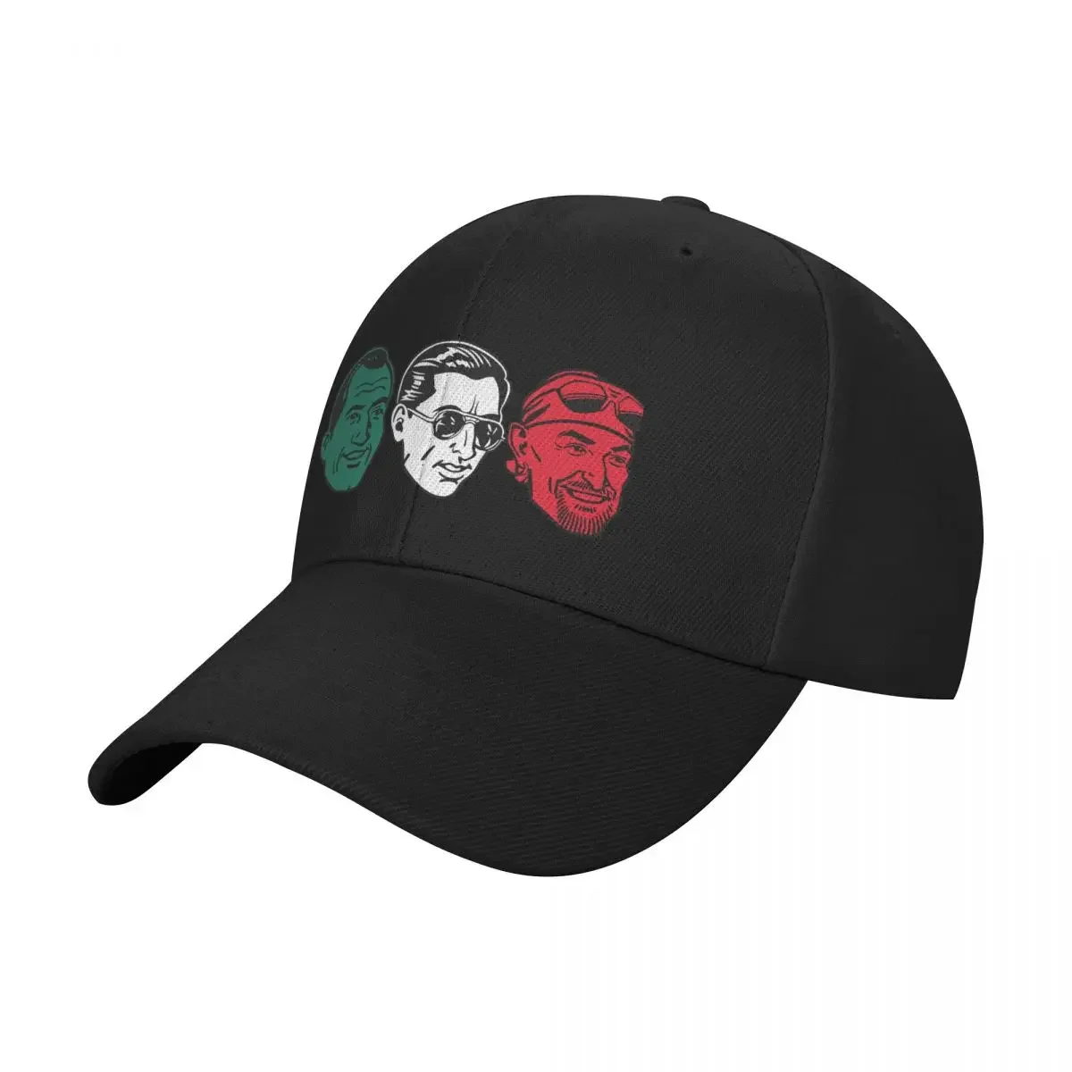 ¡Tricolore! ¡Gino! ¡Fardo! ¡Marco! Gorra de béisbol Capucha sombrero divertido Sombreros para el sol para mujeres Hombres