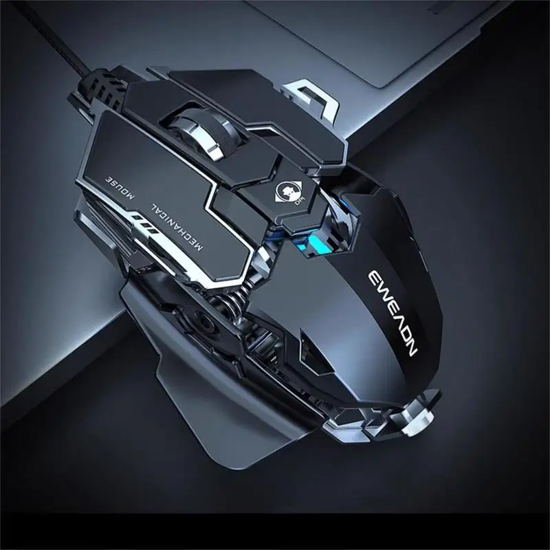 Mk500 Sense Of Technology E sports Mice Wired Mechanical Macro Desktop Computer Metal Aggravate Dedicated Mouse