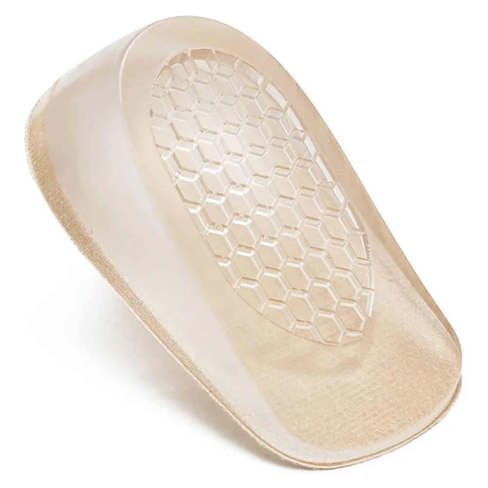 

2pcs Invisible Insoles 2.5Cm Height Increase Soft Elastic Sweat Absorbing Washable Non-Slip E-Tpu Gel Inner Shoe Pads For Women