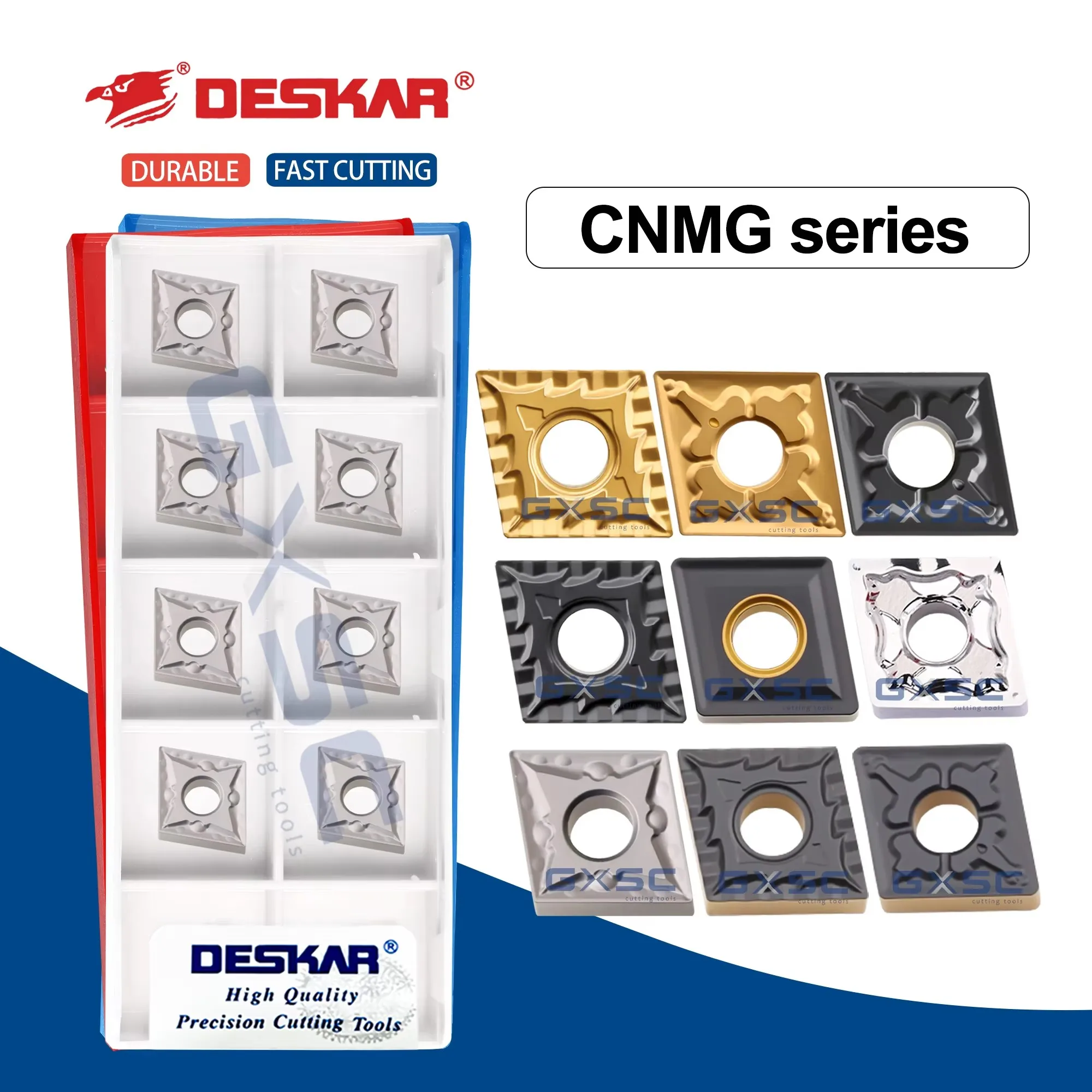 cnmg120404-08-12-lf9018-9118-9218-3018-90-k10-deskar-lama-per-tornitura-serie-cnmg-100-originale-parti-per-utensili-di-tornitura-esterna-rhombus