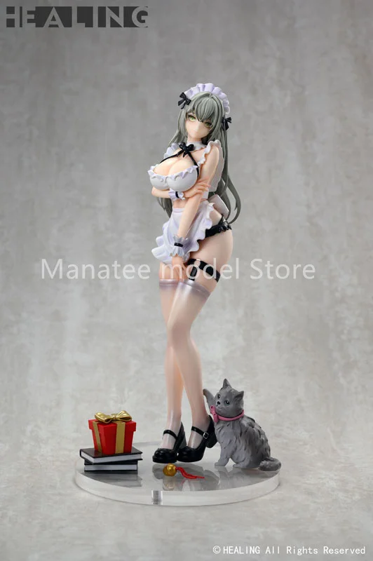  HEALING Original Ideal Girlfriend Housemaid Annilia 1/7 PVC Action Figure Anime Model Toys Collection Doll Gift
