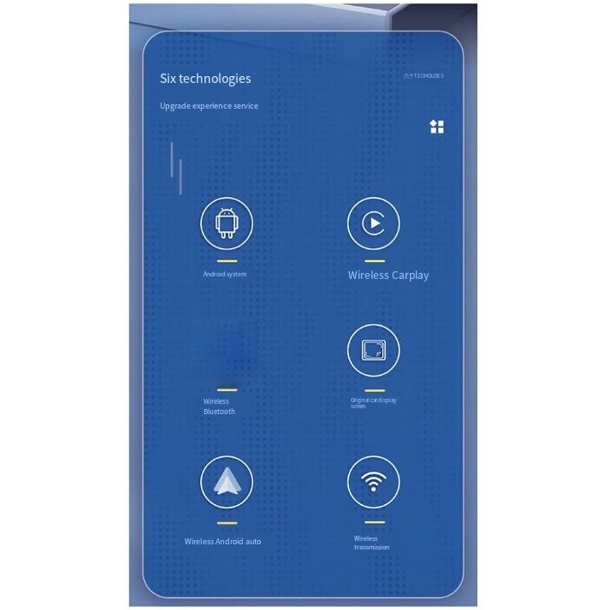

【Последний шанс!】Автомобильный адаптер 3 в 1, беспроводной адаптер CarPlay Android, беспроводной адаптер CarPlay Ai TV Box с проводным CarPlay Ai Box-A