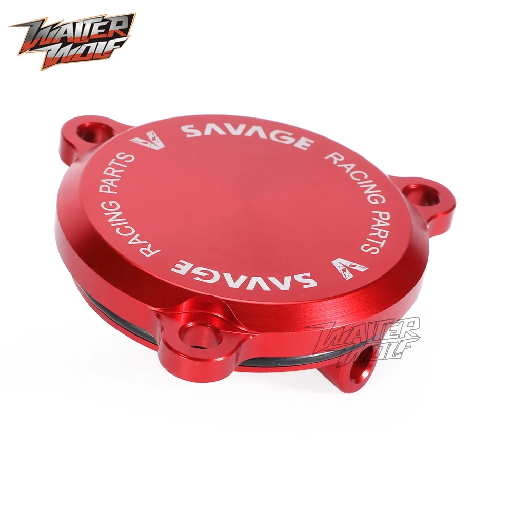 XR650L Engine Oil Filter Cover For Honda XR600R XR 650L SLR650 FMX650 Funmoto 650 NX500 Dominator 500 650 NX650 NX FMX 600 650