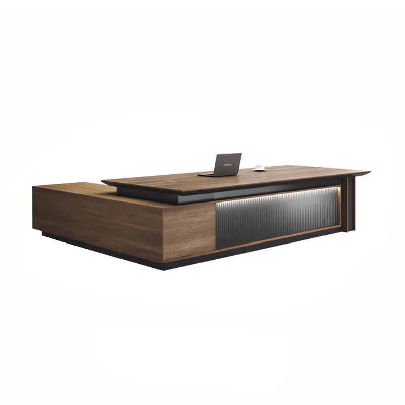 Boss table simple modern class desk creative office table and chair combination package manager table