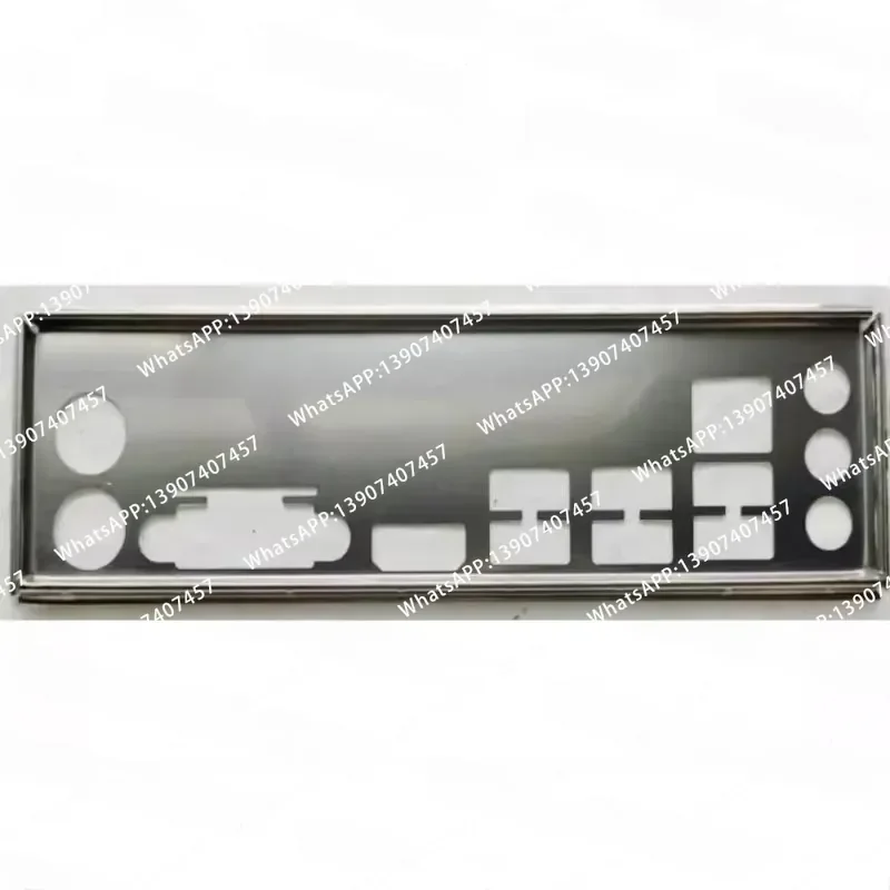 Motherboard I/O Shield Back Plate Replacement Part, Compatible with B450M-A PRO MAX