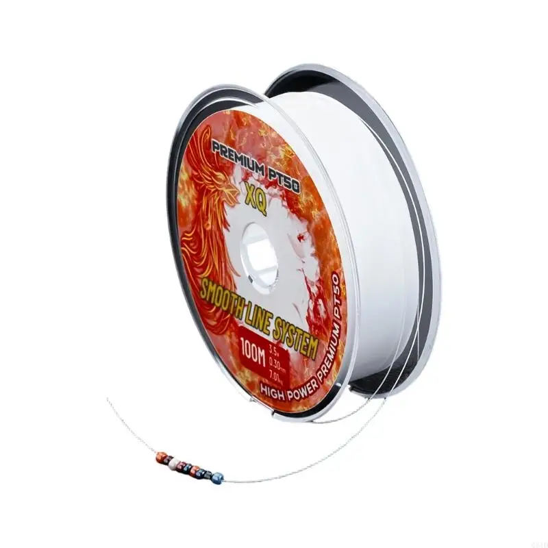 Small Bead Stringing Thread on 100 M Spool, No Stretch PE Fiber Beading Cord for Pearls Threading and Jewelry Making