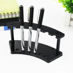 Excellent Ballpoint Pen Organizer Multifunctional Strong Bearing Capacity Mini 6 Positions Pen Display Storage Stand