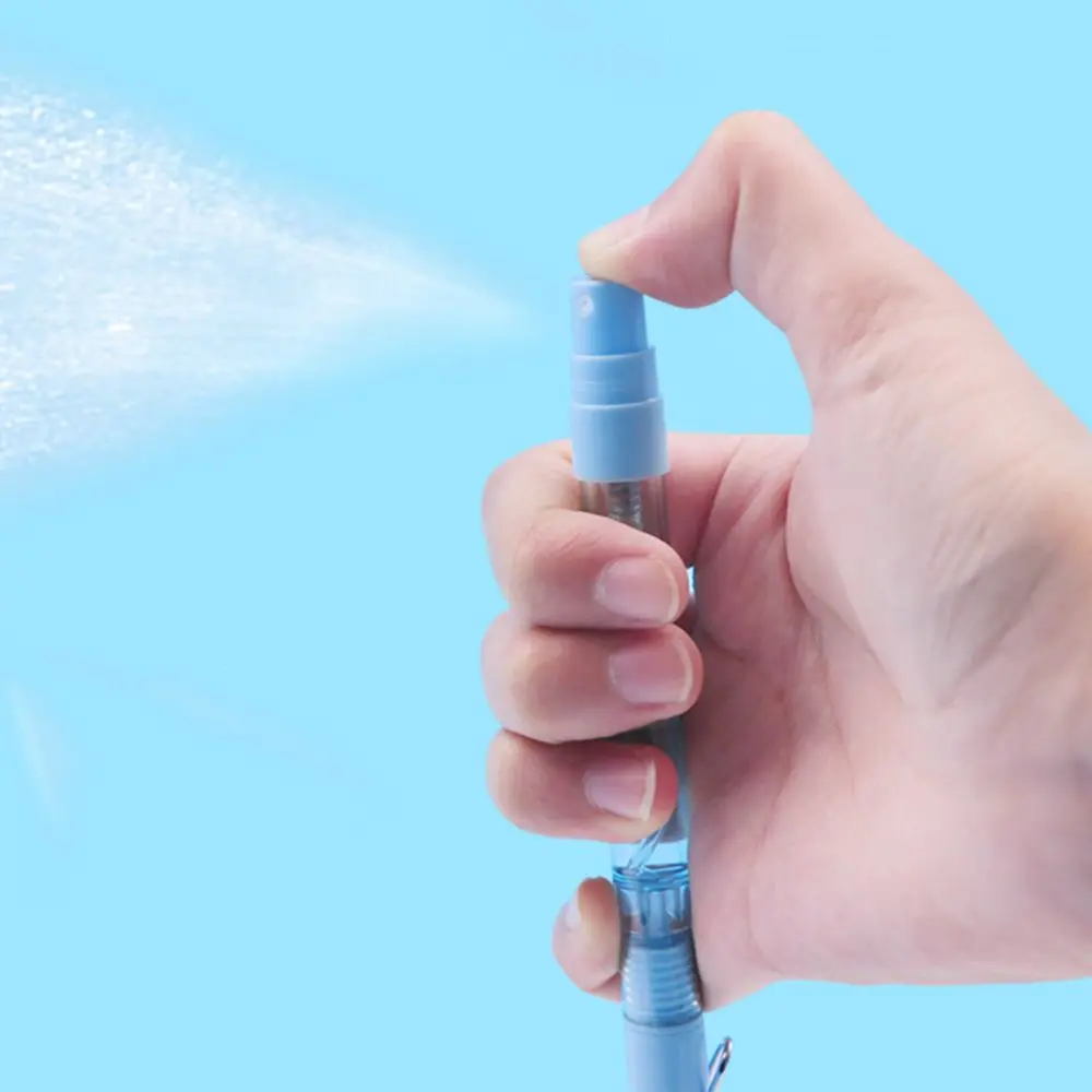 Дорожный насос-распылитель, инструмент для письма, дезинфицирующее средство для рук, офисные канцелярские принадлежности, гелевая ручка-спрей, гелевые чернильные ручки, ручка для подписи, ручка-спрей