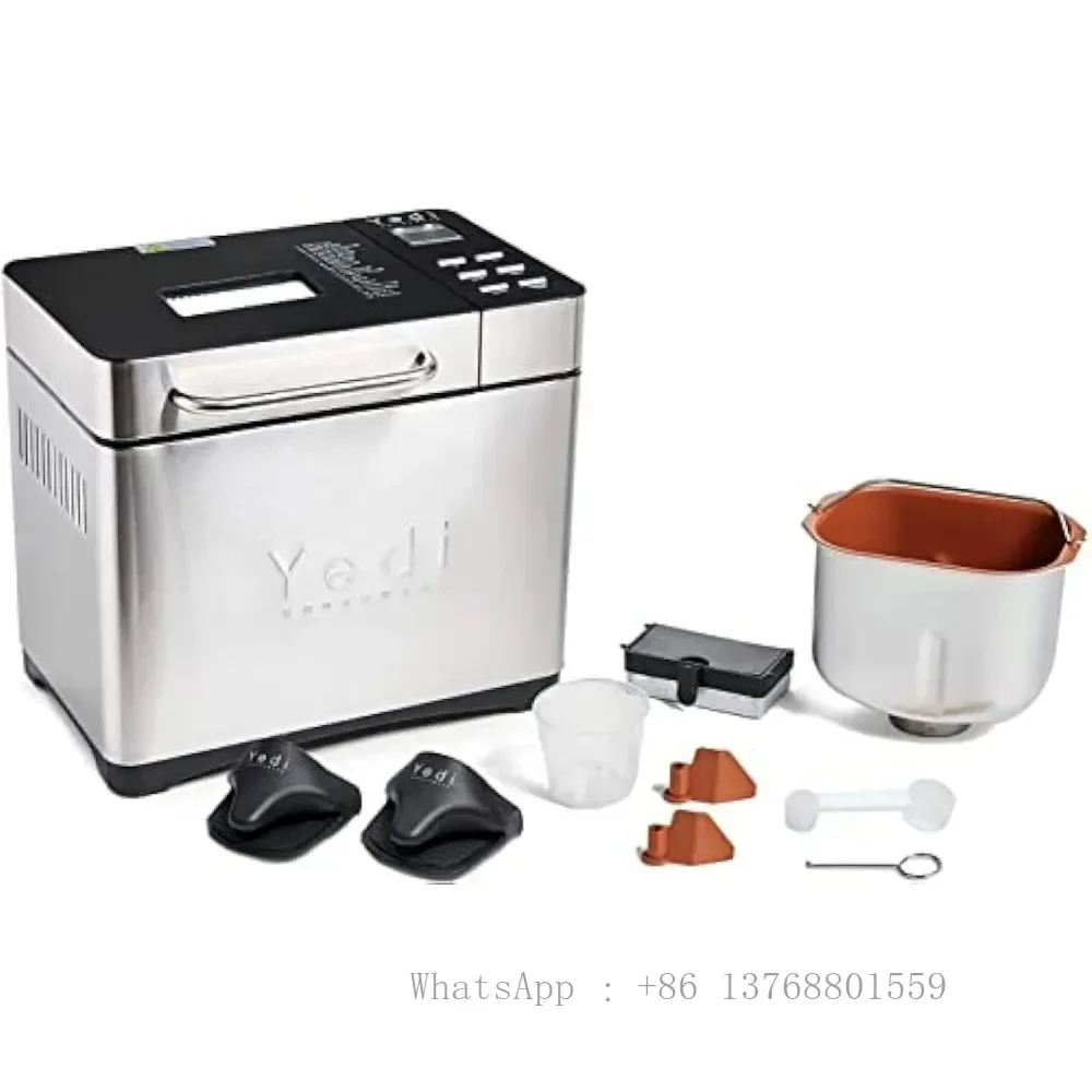 Yedi Total Package 19-in-1 Bread Maker, With Deluxe Accessory Kit