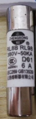 Fuses: RL8B RL98 32A 380V D01 10*38 / RL8B RL98 RL8B-32 RL98-32 1A 2A 3A 4A 5A 6A 10A 16A 20A 25A 30A 380V D01 10*38