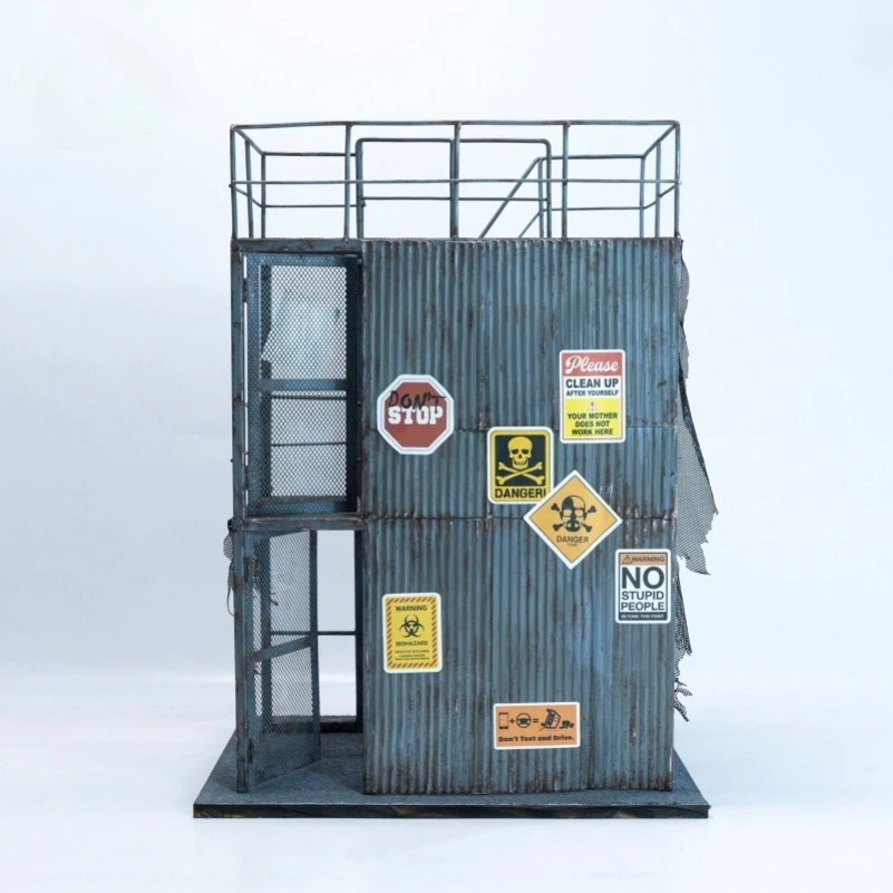 1/12 End Lookout Station Platform Scene Ornament Figure Model Props Soldier Accessories