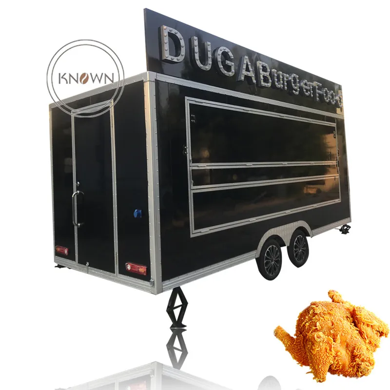 2023 New Fast Food Truck Used For Usa Sale Fully Equipped Ice Cream Coffee Fast Food Truck