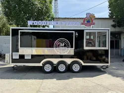 Mobile Food  Trucks  Fully Catering Equipment Street Fast Food Truck Concession Trailer Snack Cart Van For Sale