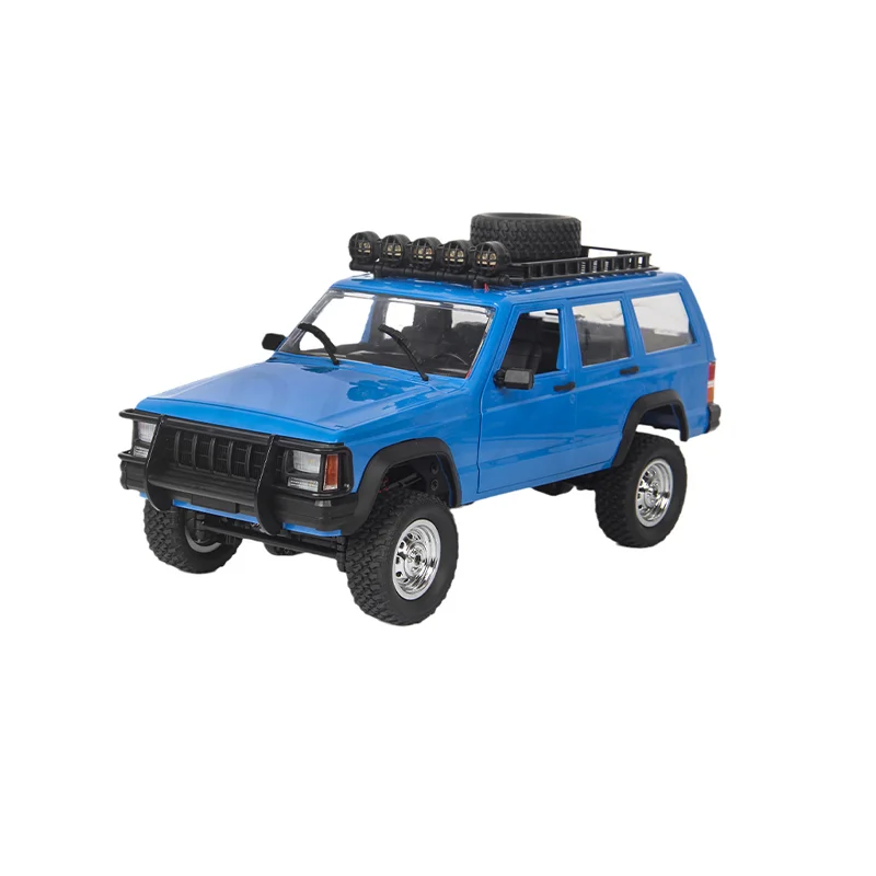 MN78 1/12 RC samochód Cherokee Model 2.4G Off Road 4x4 zdalnie sterowanym samochodowym światła LED Jeep 4WD wspinaczka zabawka elektryczna prezent