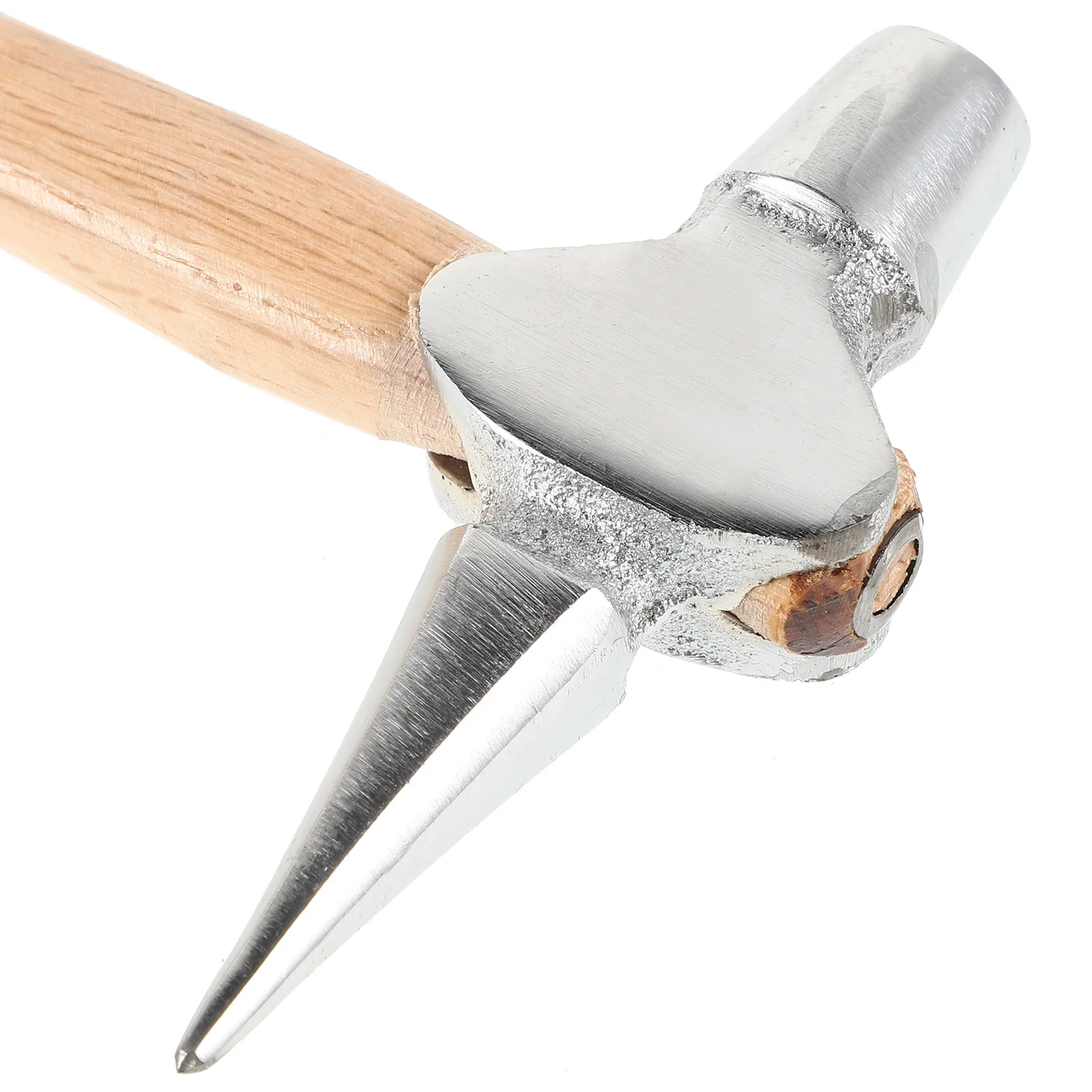 Inspectiehamer Lichtgewicht stalen spoorwegschip Locomotief Onderhoudshulpmiddel Ergonomisch handvat Draagbare puntige punt