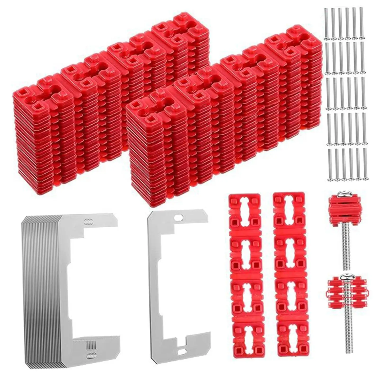 Metalen wandplaatafstandhouders Set Elektrische afstandhouderset Praktisch accessoire Handige afstandhouders Levelers voor professionals