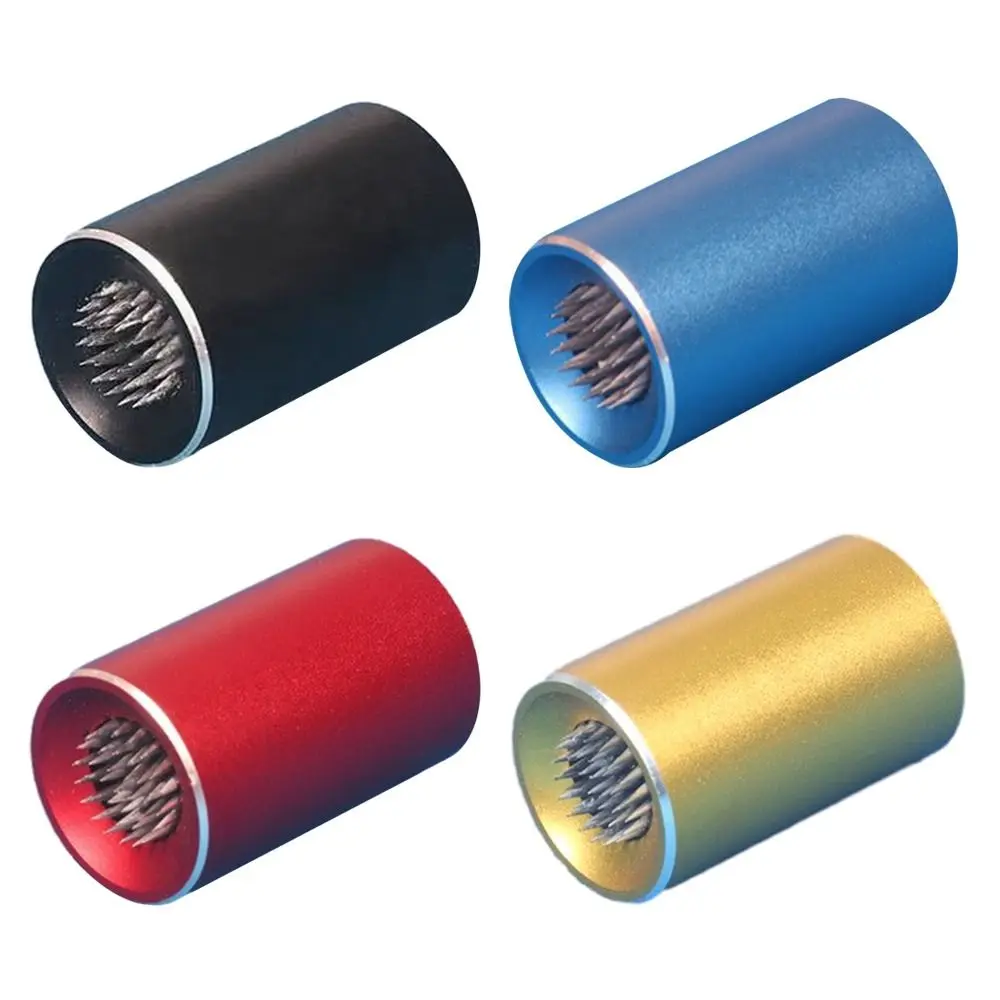 2 en 1 pointe de queue Shaper réparation efficace Snooker queue de billard pointe correcteur accessoires de billard en aluminium queue de billard Shaper