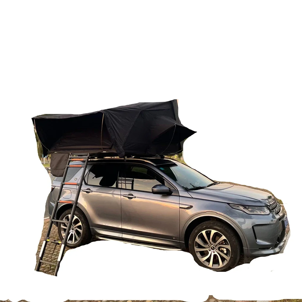 Factory Directly Supply Aluminium Hard Shell Car Roof Top Tent With Luggage Racks For Sale Waterproof Hard Top Roof Tent