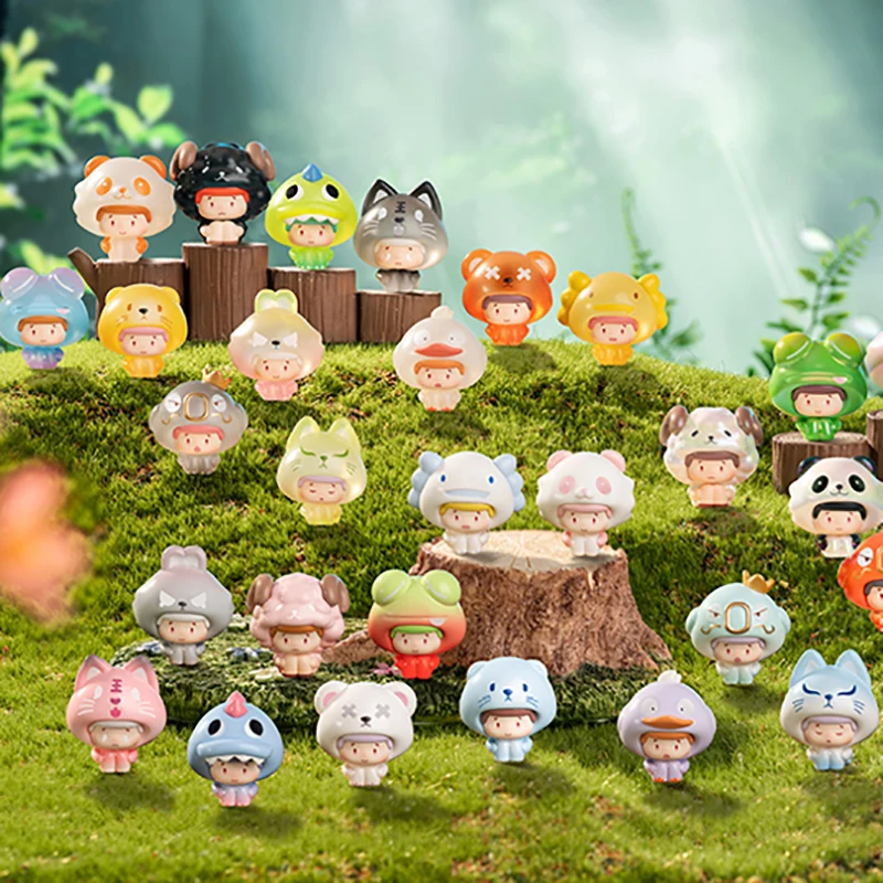 

MODOO Nature Friend Series аниме фигурка орнамент фигурки домашний декор настольные куклы модель подарок для девочек