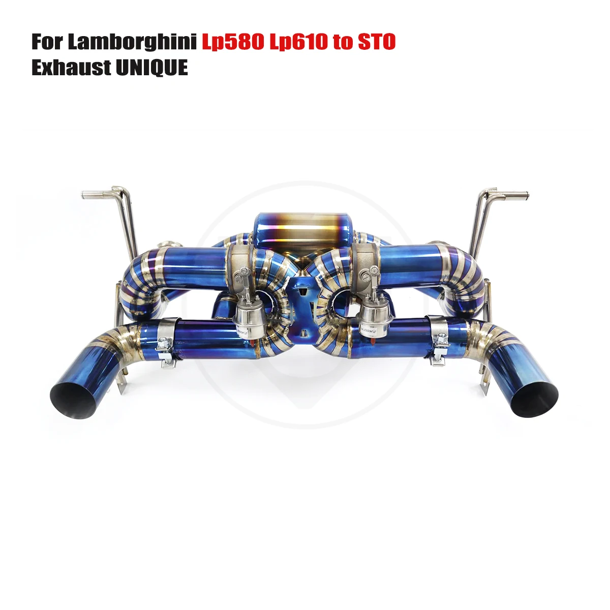 

UNIQUE Catback Exhaust Pipes for Lamborghini Lp580 Lp600 Lp610 v10 5.2L Titanium Exhaust Pipe Escape Syste