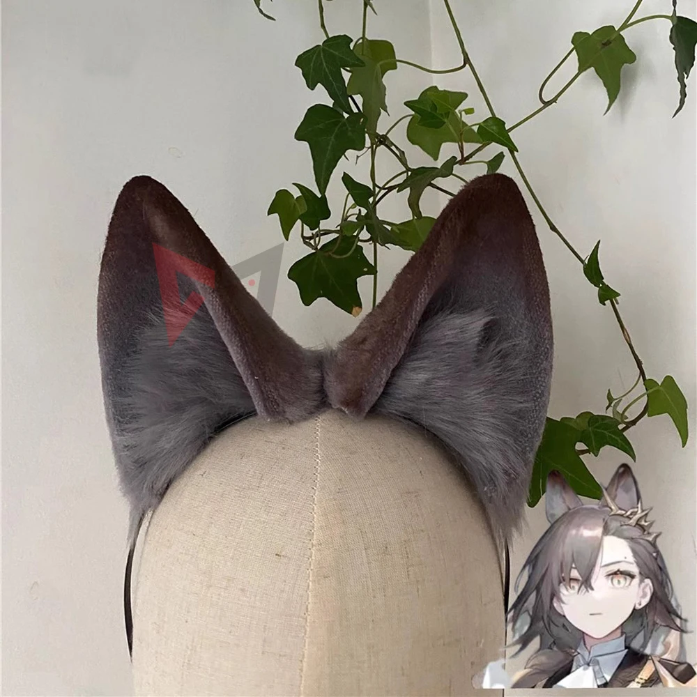 

New Arknights Penance Cosplay Costume Accessories Wolf Ears Hairhoop Headwear Headband Hand Made Work Custom Made