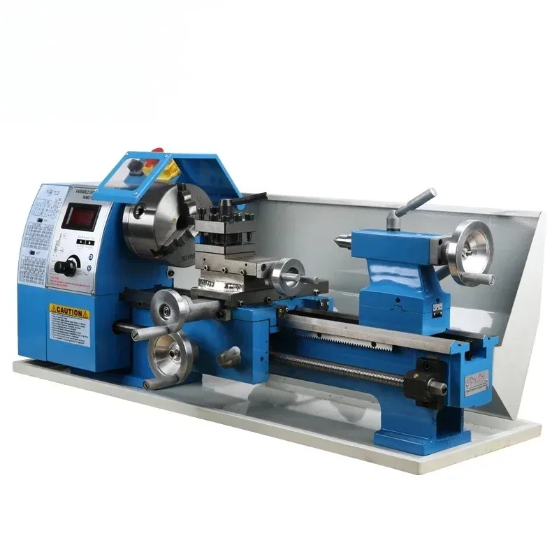 Multifunctional metal lathe high-precision small miniature metal instrument lathe processing industrial-grade machinery