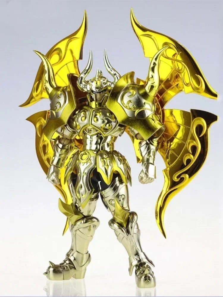 In Stock JM.MST Model Saint Seiya Myth Cloth EX Soul of God Taurus Aldebaran Gold Knights of The Zodiac Anime Action Figure Toys