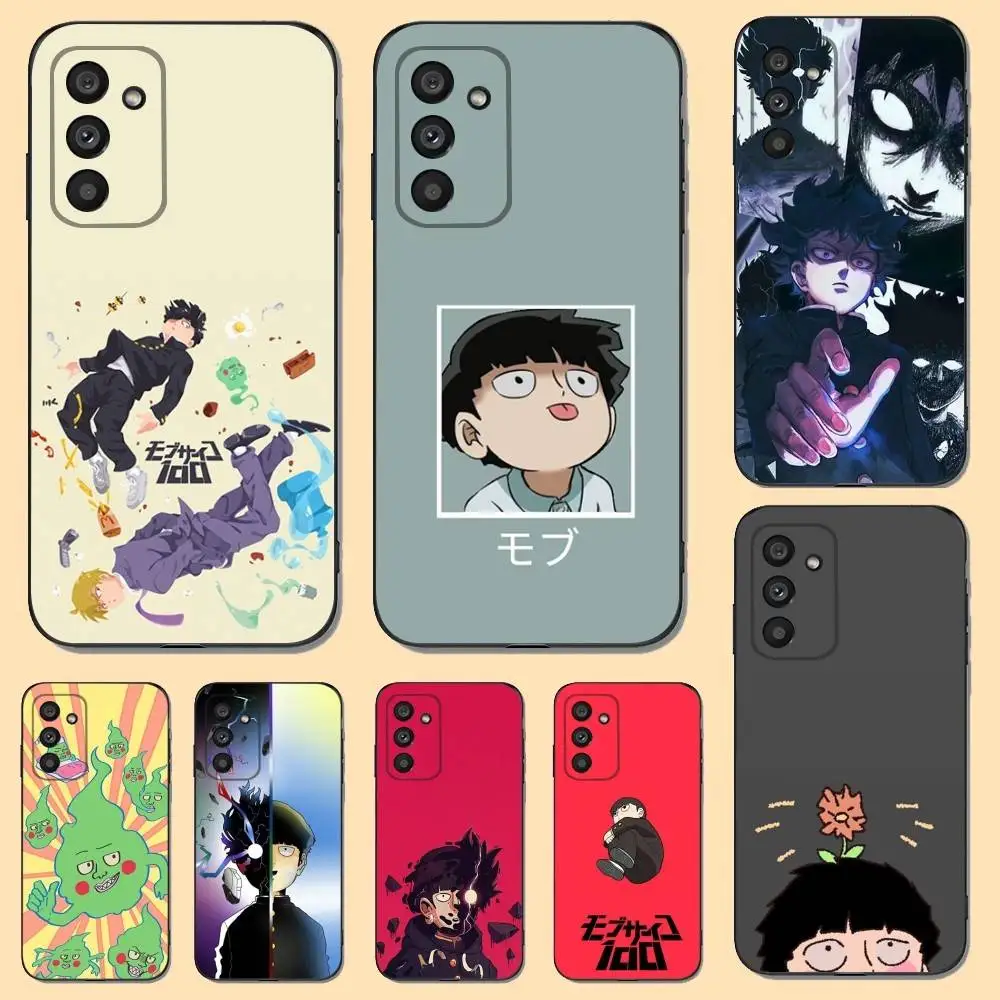 

M-Mob Psycho 100 Anime Phone Case For Samsung S25,S24,S21,S22,S23,S30,Ultra,S20,Plus,Fe,Lite,5G Black Cover