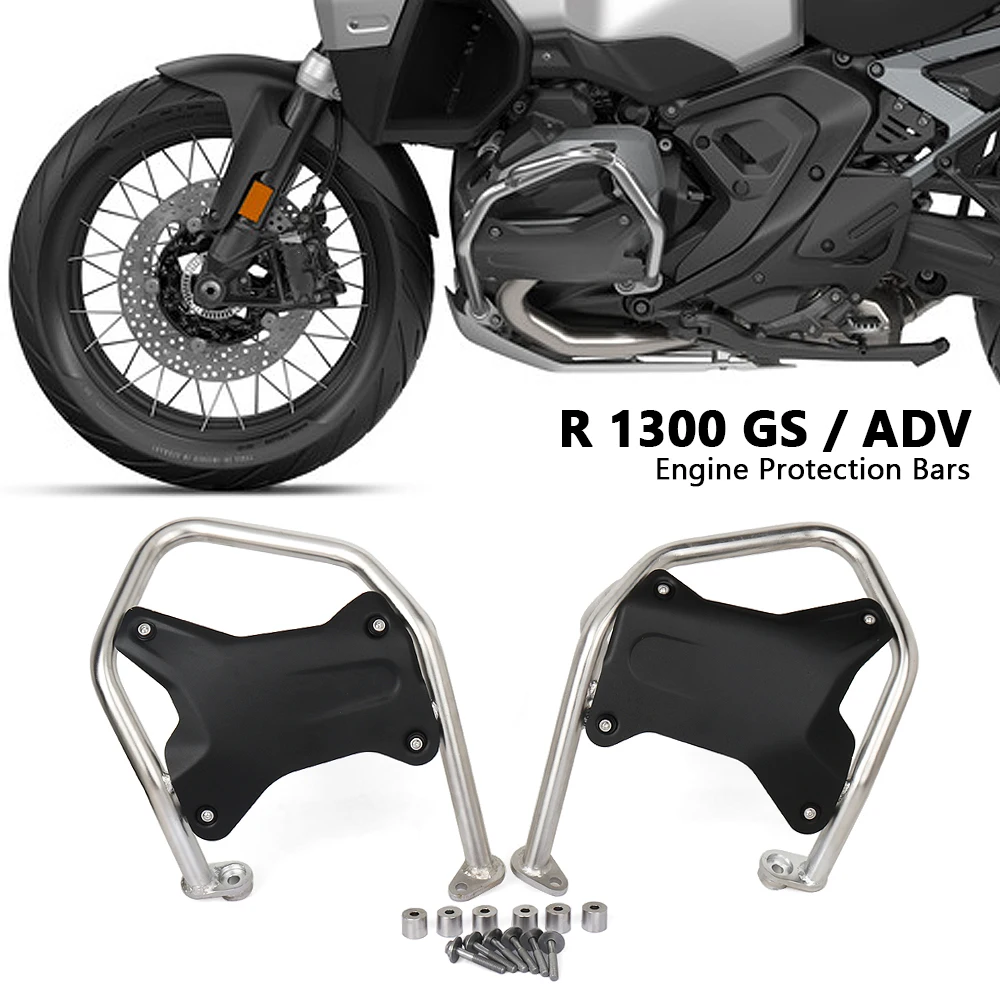 

Motorcycle Left and Right Engine Protection Bars Cover Cylinder Head Guards Protector For BMW R1300GS R 1300 GS Adventure