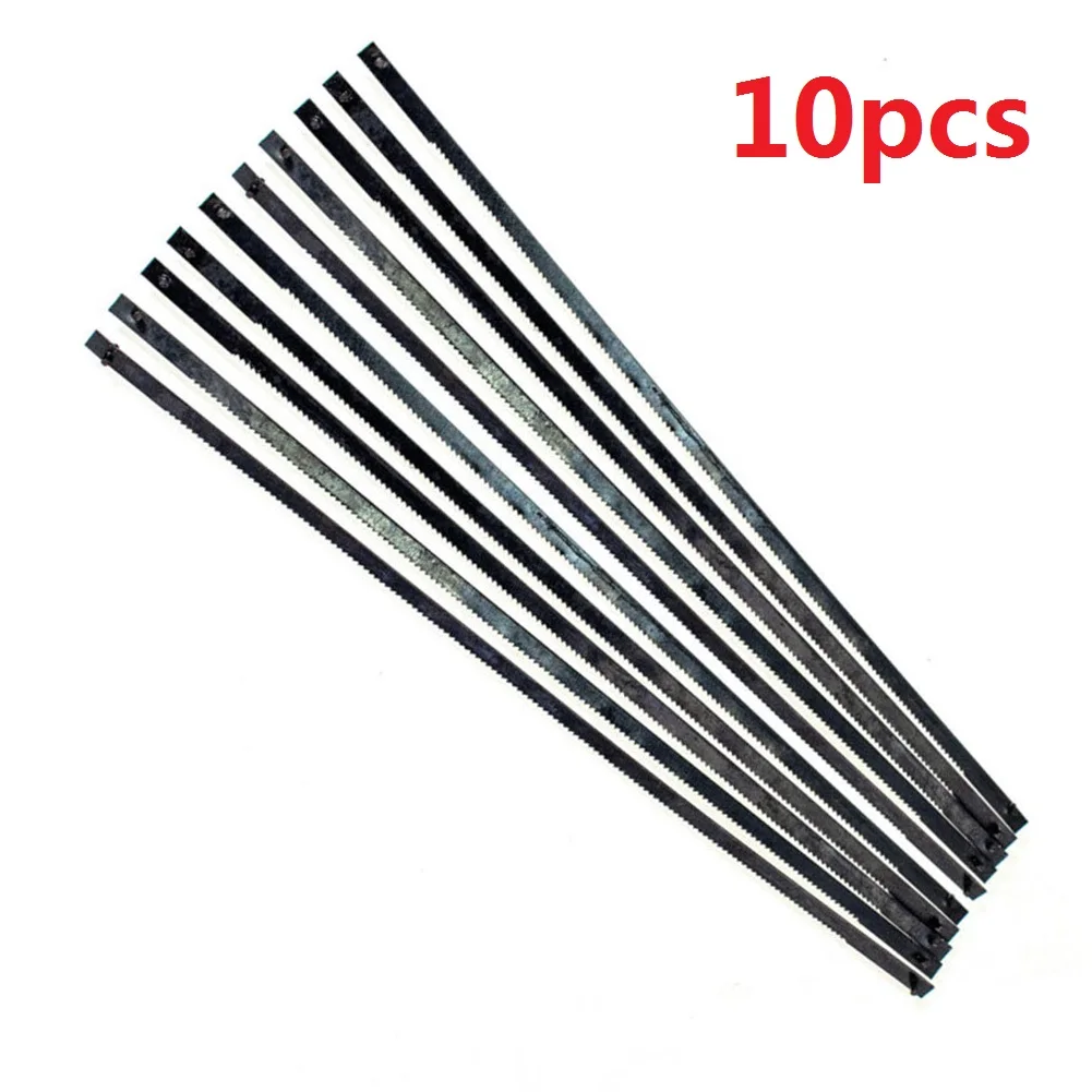 TPI 24 Scroll Saw Blade For 6.5 inch Coping Saw High stength Multifunktion Plastic Plywood 10 pcs Cutting tool