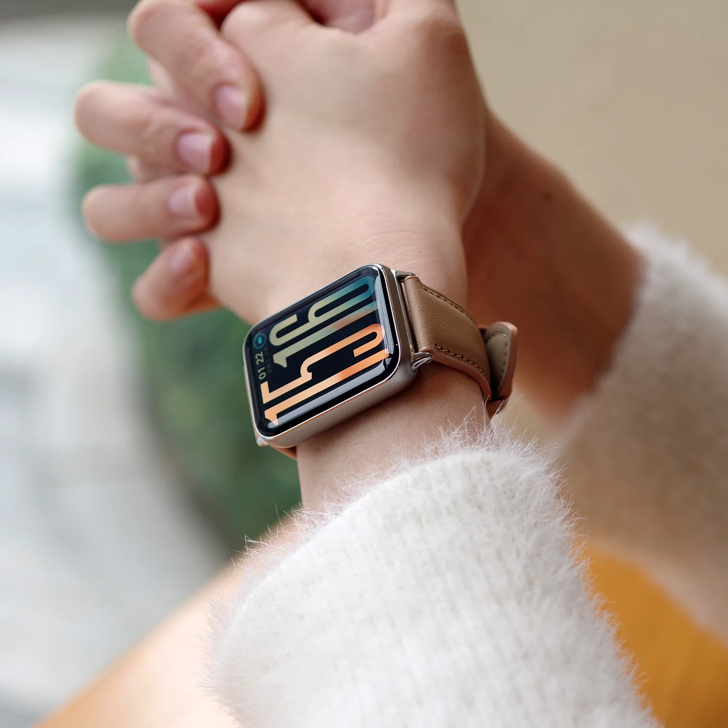 Leather Wristband For Mi Band 9 Pro Strap For Xiaomi Band 8 Pro Redmi Watch 5 4 Watchband For Redmi Watch 4 Correa 2 Length Size